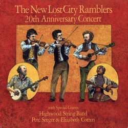 The New Lost City Ramblers / Highwoods Stringband / Pete Seeger / Elizabeth Cotten 20th Anniversary Concert Vinyl LP USED