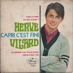 Hervé Vilard Capri C'est Fini Vinyl 7" USED