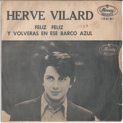 Hervé Vilard Feliz Feliz Vinyl 7" USED