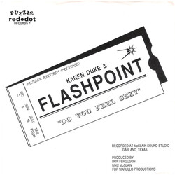 Karen Duke & Flashpoint Do You Feel Sexy Vinyl 7" USED
