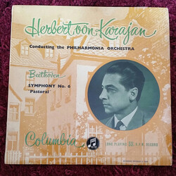 Ludwig van Beethoven / Philharmonia Orchestra / Herbert von Karajan Symphony No.6 "Pastoral" Vinyl LP USED