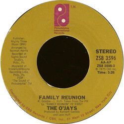 The O'Jays Family Reunion Vinyl 7" USED