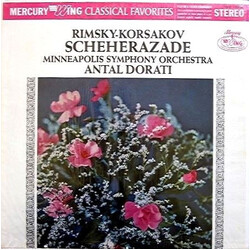 Antal Dorati / Minneapolis Symphony Orchestra / Nikolai Rimsky-Korsakov Scheherazade Vinyl LP USED