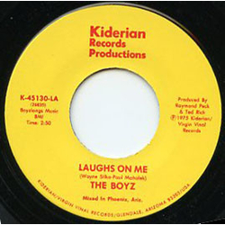 The Boyz (5) Laughs On Me / Charlotte Vinyl 7" USED