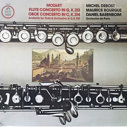 Wolfgang Amadeus Mozart / Michel Debost / Maurice Bourgue / Daniel Barenboim / Orchestre De Paris Flute Concerto In G, K. 313; Oboe Concerto In C, K. 