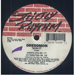 Dreddmon Work It Vinyl 12" USED