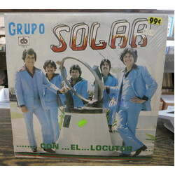 Grupo Solar Con El Locutor Vinyl LP USED