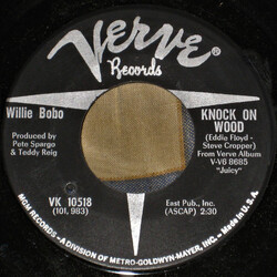 Willie Bobo Knock On Wood Vinyl 7" USED