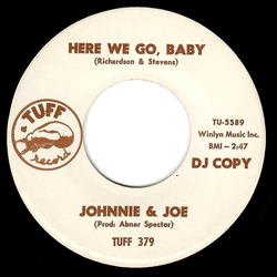 Johnnie & Joe Here We Go, Baby Vinyl 7" USED