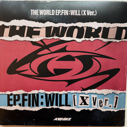 Ateez (2) The World Ep.Fin : Will (X Ver.) Multi Vinyl LP/Vinyl 7" USED