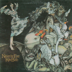 Kate Bush Never For Ever Vinyl LP USED