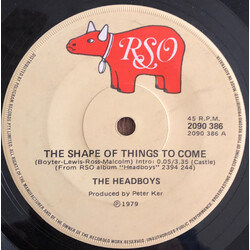 The Headboys The Shape Of Things To Come Vinyl 7" USED