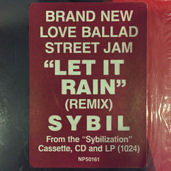 Sybil Let It Rain (Remix) Vinyl 12" USED