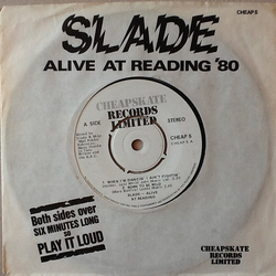 Slade Alive At Reading '80 Vinyl 7" USED