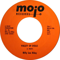 Billy Lee Riley Valley Of Dolls / Lonely Man Vinyl 7" USED