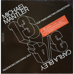 Michael Mantler / Carla Bley 13 & 3/4 Vinyl LP USED