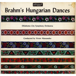 Johannes Brahms / Victor Alessandro / Oklahoma City Symphony Orchestra Brahms' Hungarian Dances Vinyl LP USED