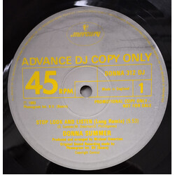 Donna Summer Stop Look And Listen (Long Remix) Vinyl 12" USED