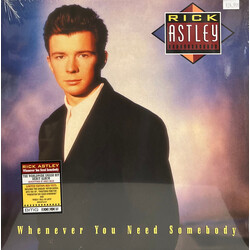 Rick Astley Whenever You Need Somebody Vinyl LP USED
