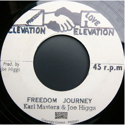Carl Masters / Joe Higgs Freedom Journey Vinyl 7" USED