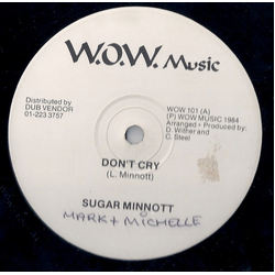Sugar Minott / D-Roy Band Don't Cry / Cry Dub Vinyl 12" USED