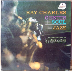 Ray Charles Genius + Soul = Jazz Vinyl LP USED