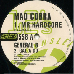 Mad Cobra / General B / Alley Cat (4) / Outlaw Candy Mr. Hardcore / Gal A Go / Hey Diddle Diddle / Wheel Cart Vinyl 12" USED