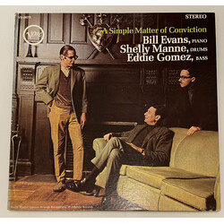 Bill Evans / Shelly Manne / Eddie Gomez A Simple Matter Of Conviction Vinyl LP USED