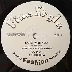 Axeman Safer With You / Raggamuffin Vinyl 12" USED
