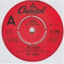 Dr. Hook The Radio Vinyl 7" USED
