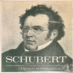 Franz Schubert / Frédéric Chopin / Lincoln Mayorga Sonata, Op. 143; Impromptu, Op. 36, Valse, Op. 42 Vinyl LP USED