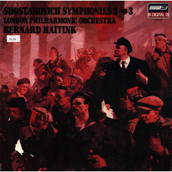Dmitri Shostakovich / London Philharmonic Orchestra / Bernard Haitink Symphonies 2 & 3 Vinyl LP USED