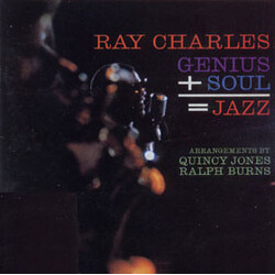 Ray Charles Genius + Soul = Jazz Vinyl LP USED