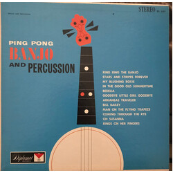 Bill Jones (40) / The Diplomat Orchestra Ping Pong Banjo And Percussion Vinyl LP USED