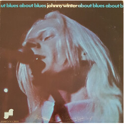 Johnny Winter About Blues Vinyl LP USED