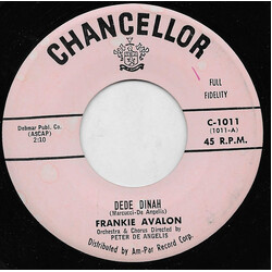 Frankie Avalon Dede Dinah / Ooh La La USED VINYL 7INCH 45 RPM SINGLE