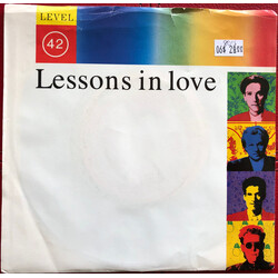 Level 42 Lessons In Love Vinyl 7" USED