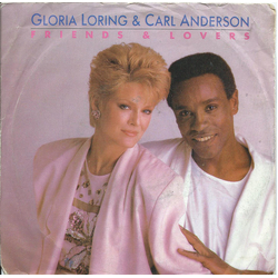 Gloria Loring / Carl Anderson Friends & Lovers Vinyl 7" USED