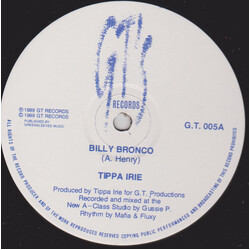 Tippa Irie Billy Bronco USED VINYL 12INCH
