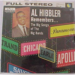 Al Hibbler Al Hibbler Remembers Vinyl LP USED