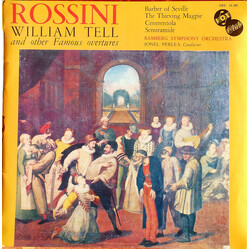 Gioacchino Rossini / Bamberger Symphoniker / Jonel Perlea William Tell And Other Famous Overtures Vinyl LP USED
