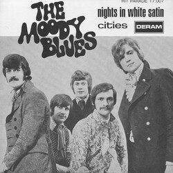 The Moody Blues Nights In White Satin USED VINYL 7INCH 45 RPM SINGLE