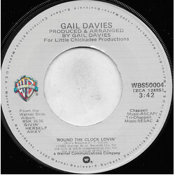 Gail Davies 'Round The Clock Lovin' USED VINYL 7INCH 45 RPM SINGLE