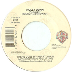 Holly Dunn There Goes My Heart Again USED VINYL 7INCH 45 RPM