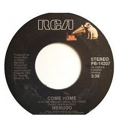Menudo Come Home USED VINYL 7INCH 45 RPM SINGLE