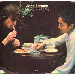 John Lennon Nobody Told Me USED VINYL 7INCH 45 RPM SINGLE STYRENE