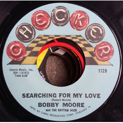 Bobby Moore & The Rhythm Aces Searching For My Love / Hey, Mr. D.J. Vinyl 7" USED