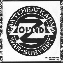 Zounds (2) Can't Cheat Karma / War / Subvert Vinyl 7" USED