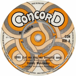 Stavely Makepeace Edna (Let Me Sing My Beautiful Song) Vinyl 7" USED