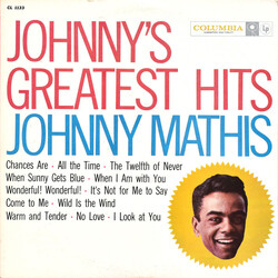 Johnny Mathis Johnny's Greatest Hits Vinyl LP USED
